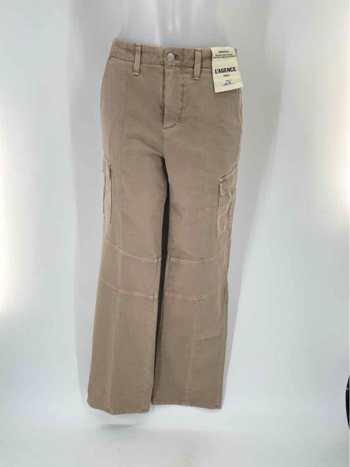 Size 26 L'AGENCE Tan Pants