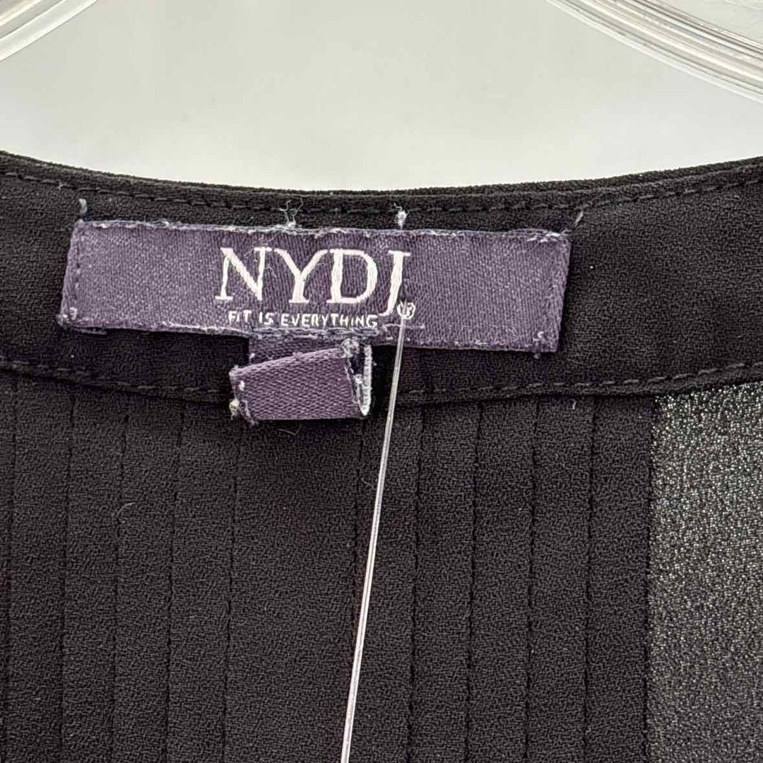 Size XL NYDJ Black Shirt