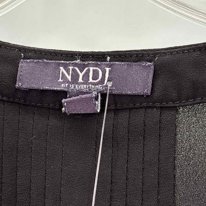 Size XL NYDJ Black Shirt