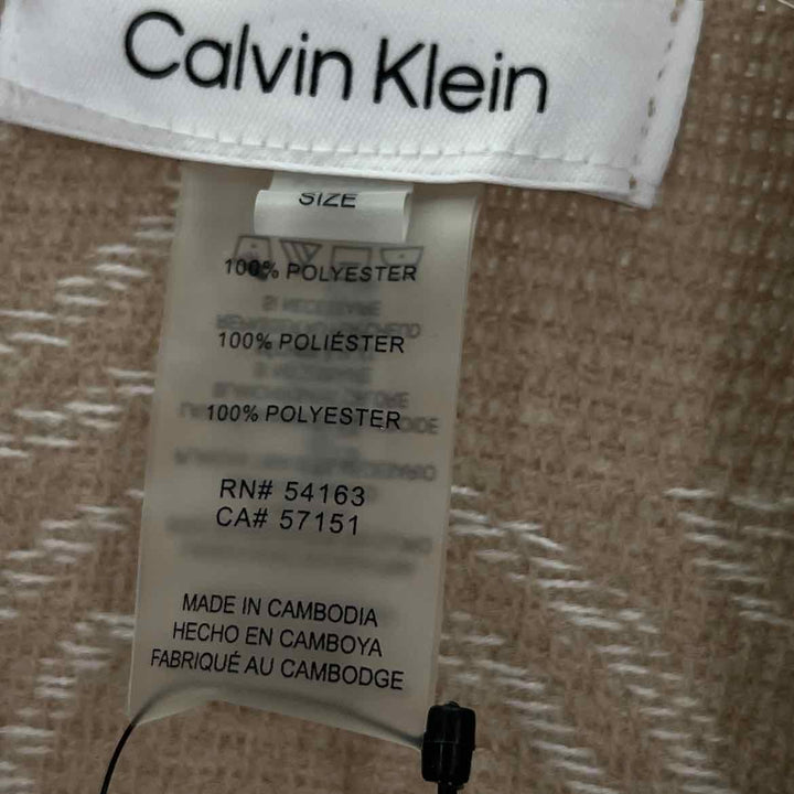 Size One Size Calvin Klein Tan Cardigan