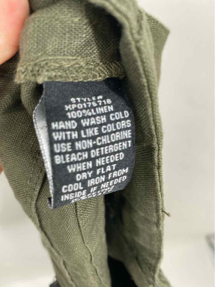 Size 27 Sanctuary Olive Linen Pants