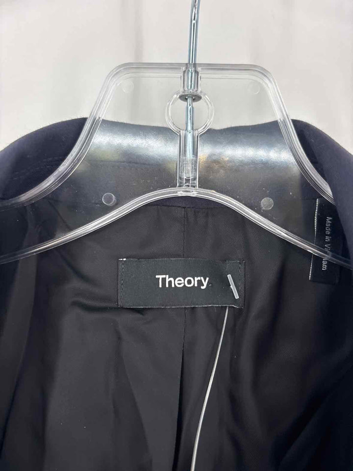 Size 6 THEORY Navy Shirt