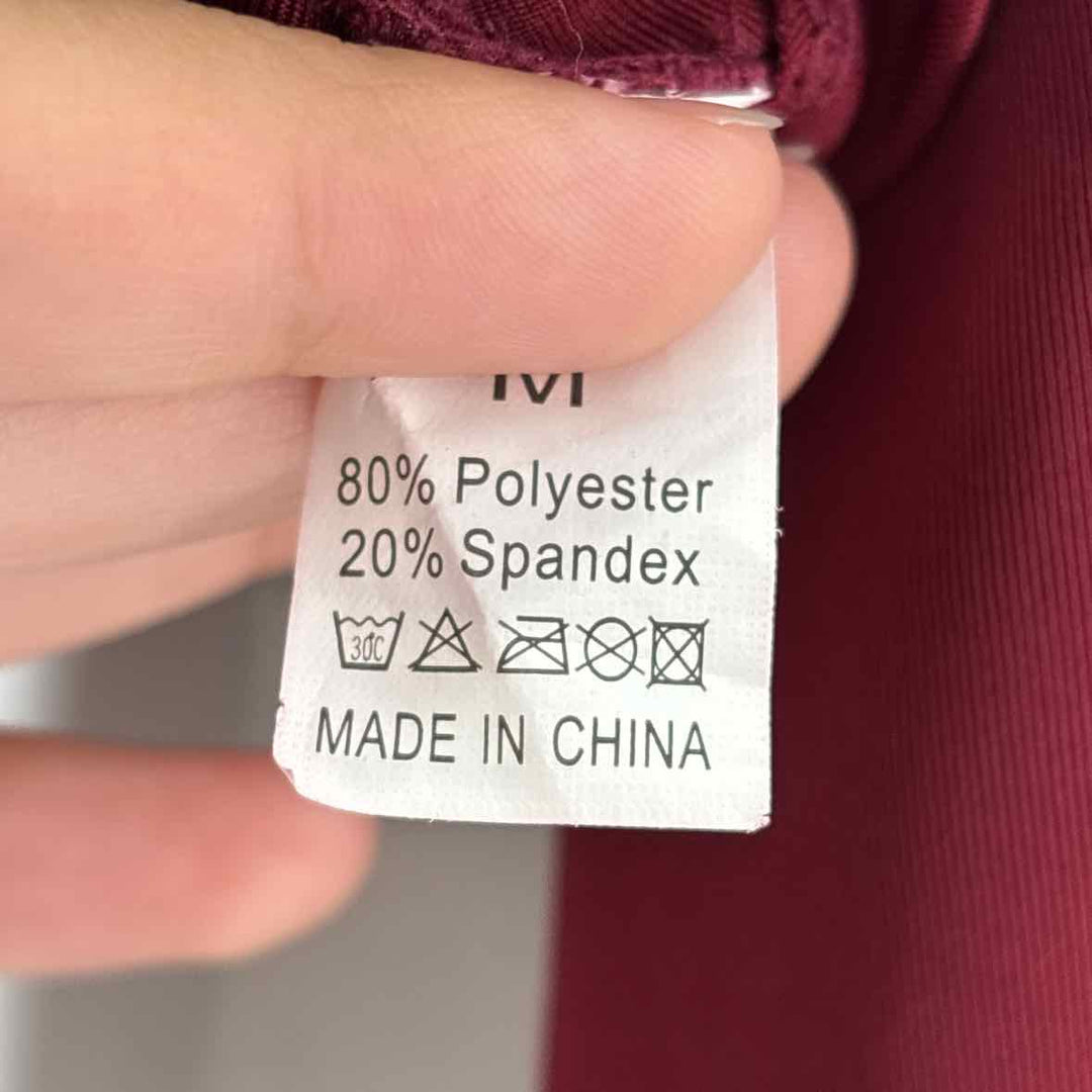 Size S Burgundy Shirt