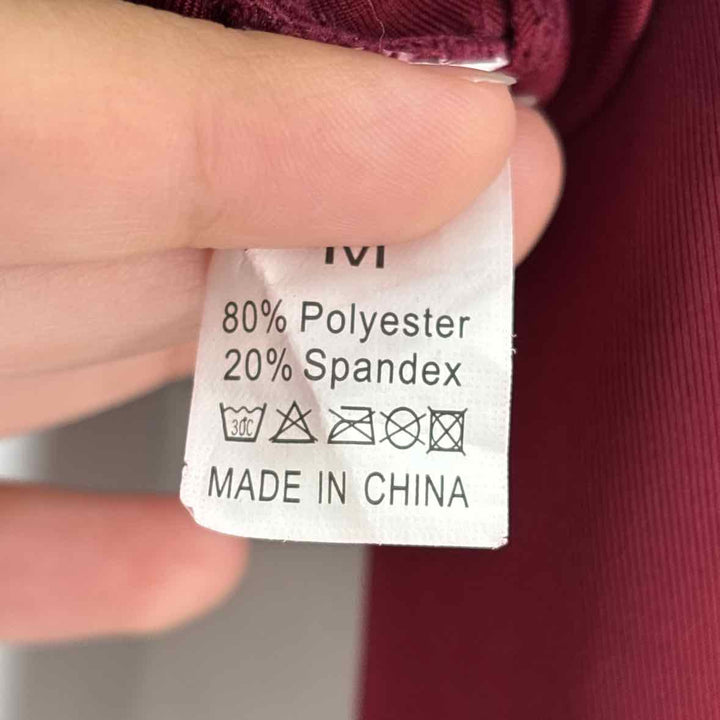 Size S Burgundy Shirt