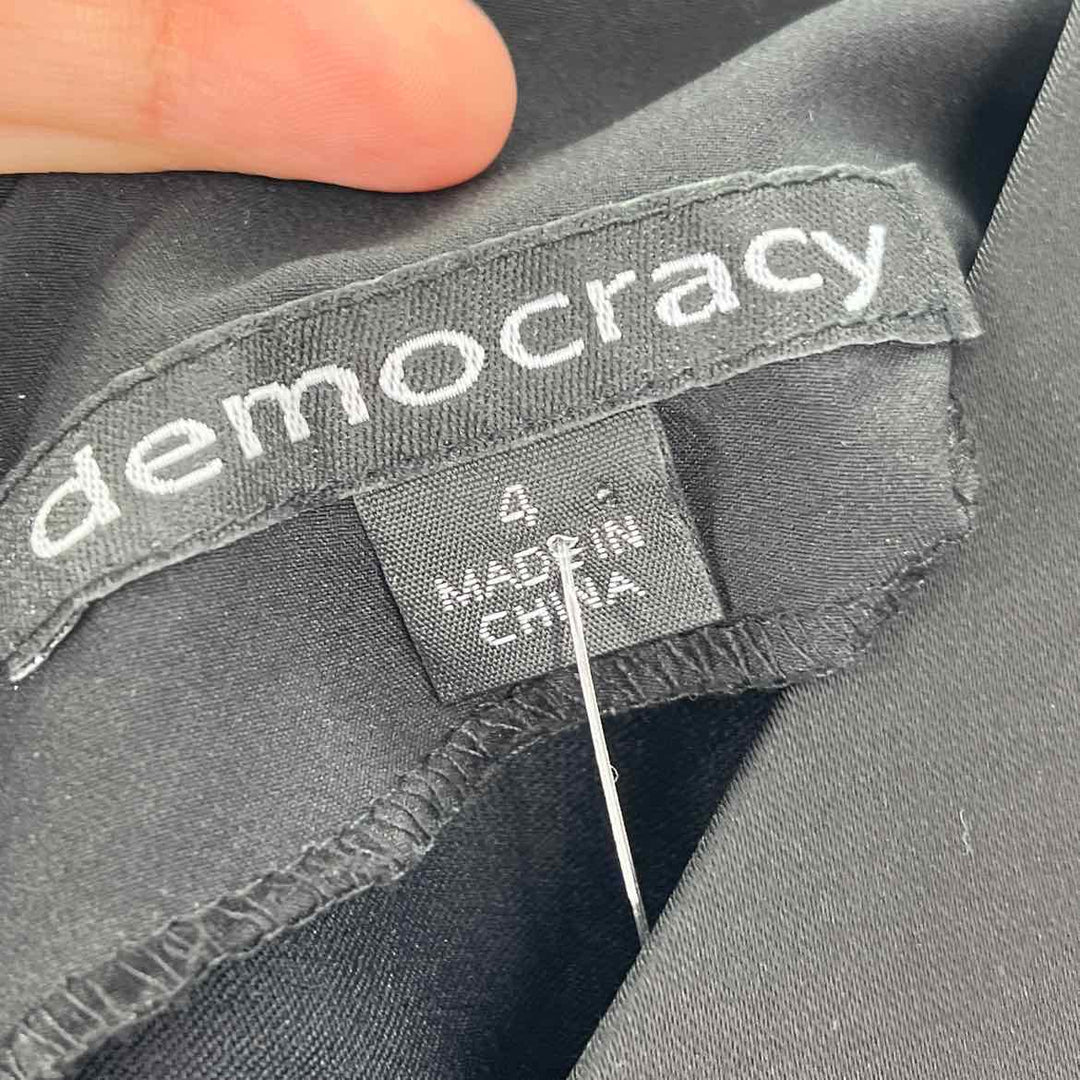 Size 4 DEMOCRACY Black Dress
