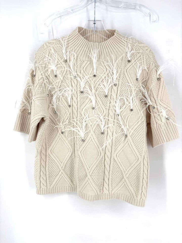 Size S Ann Taylor Cream Sweater