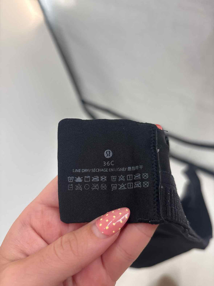 Size 36C Lululemon Black Bra