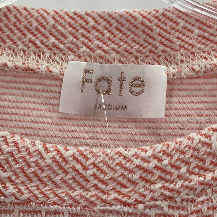Size M FATE Peach Sweater