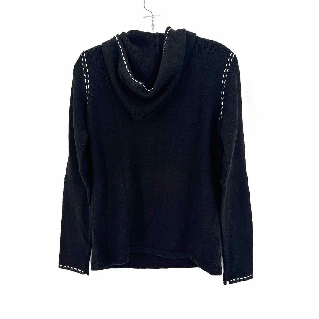 Size M LOFT Black Knit Wool Sweater