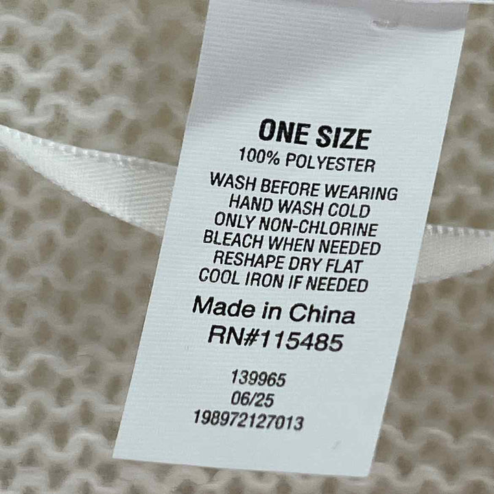 Size One Size LAUREN CONRAD Cream Sweater