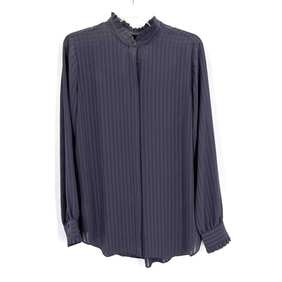 Size M Ann Taylor Gray Shirt