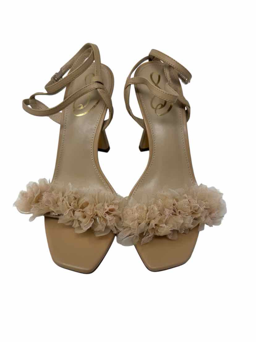 Shoe Size 7 Sam Edeleman Tan Leather Pumps