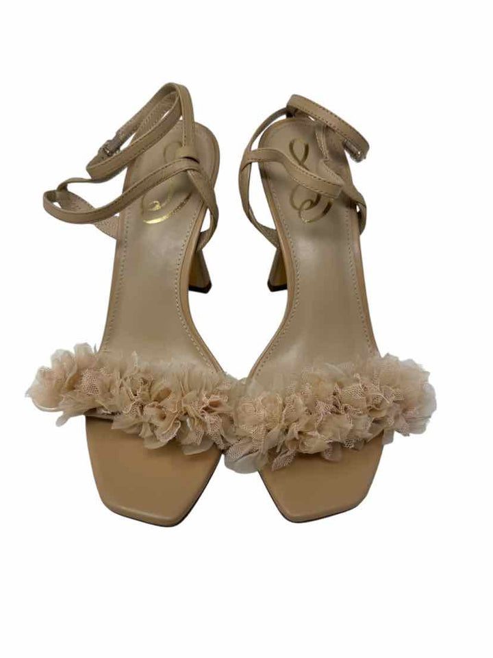 Shoe Size 7 Sam Edeleman Tan Leather Pumps