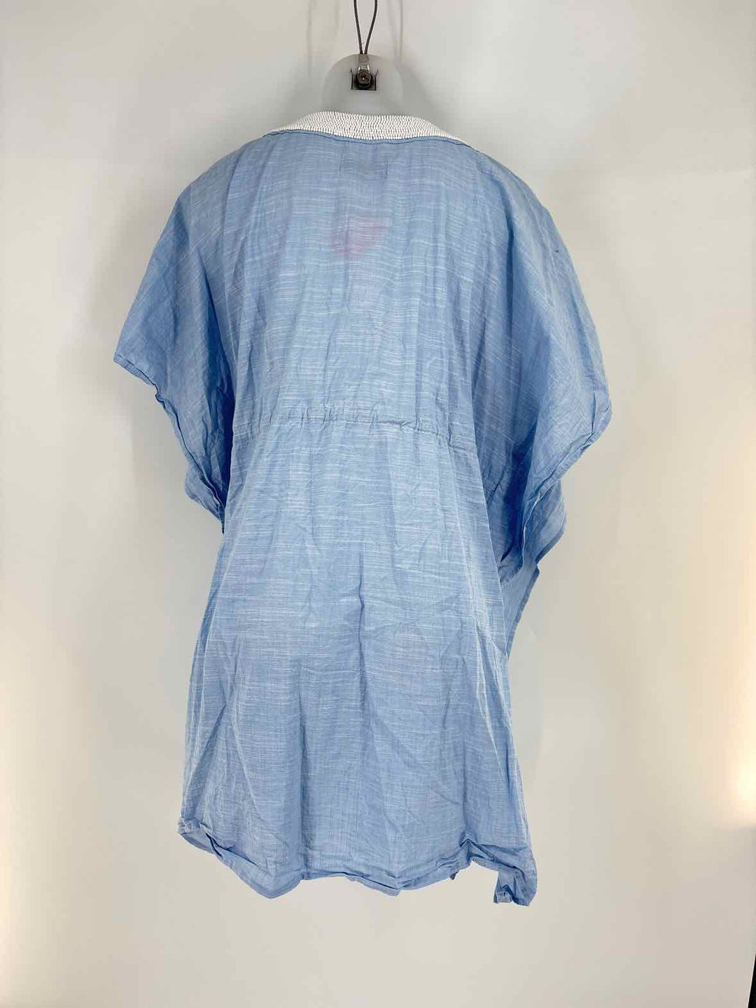 Size M/L Talbots Blue Linen Swimsuit
