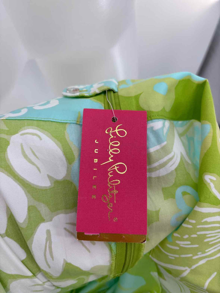 Size 12 Lilly Pulitzer Green Capri