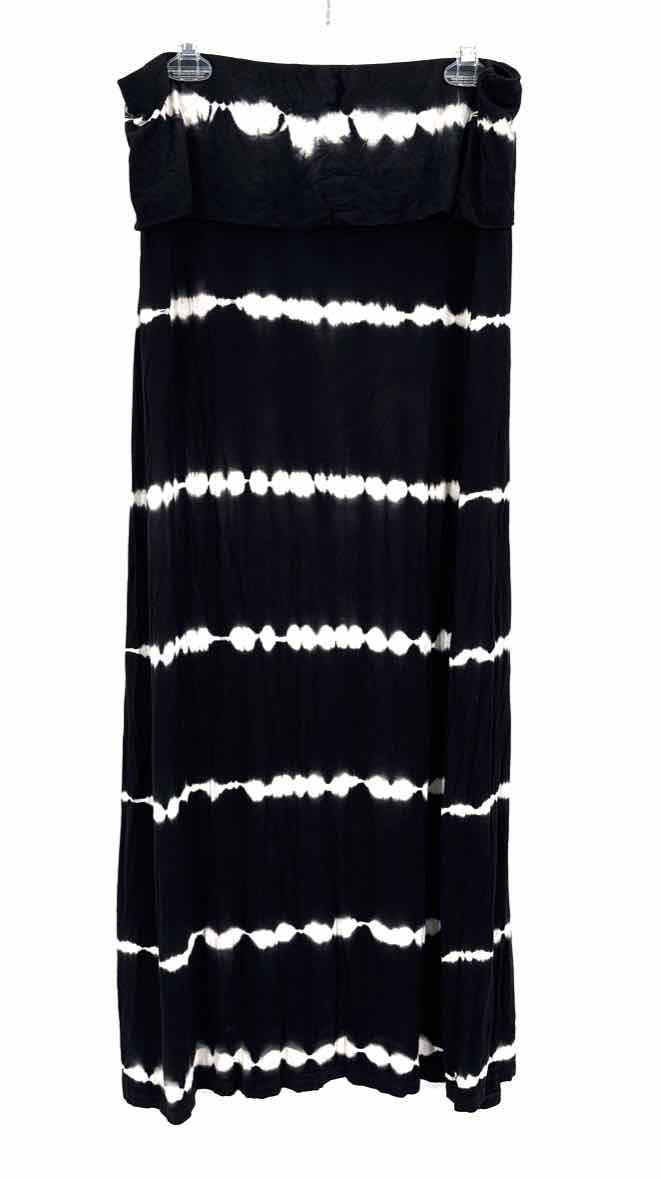 Size L Calvin Klein Black Print Skirt