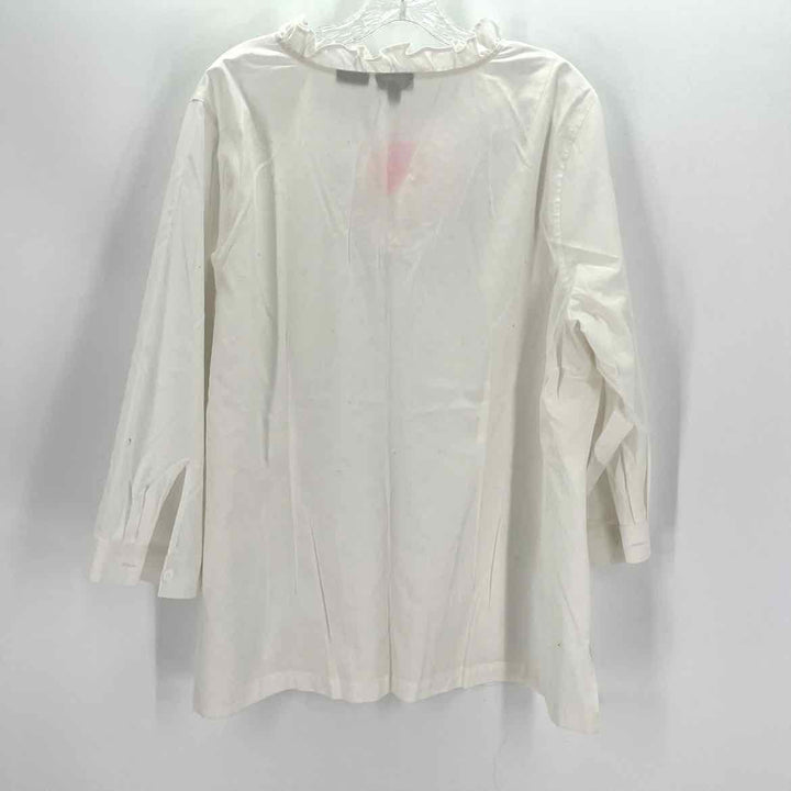 Size 18 Talbots White Cotton Shirt