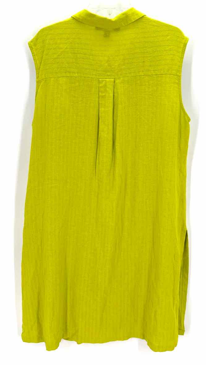 Size L Andrew Marc Lime Green Knit Dress