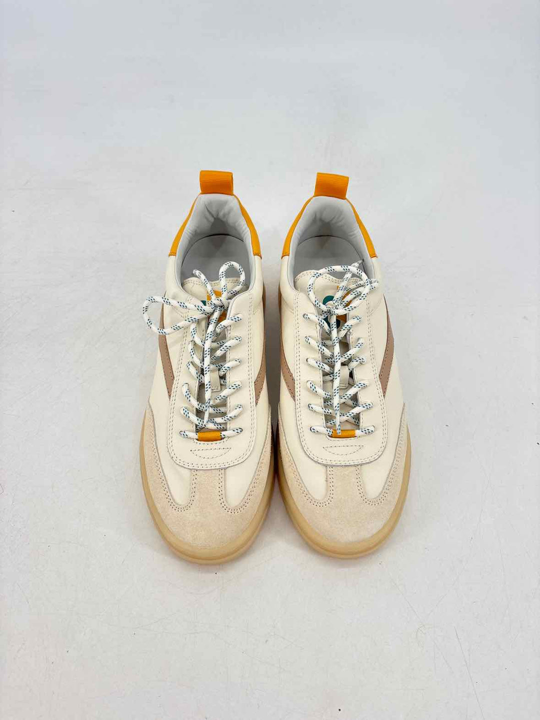 Shoe Size 8.5 Cream Sneakers