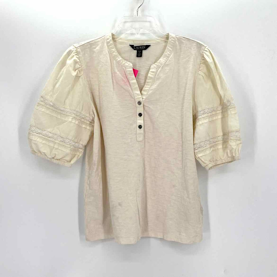 Size XL RALPH LAUREN Ivory Shirt