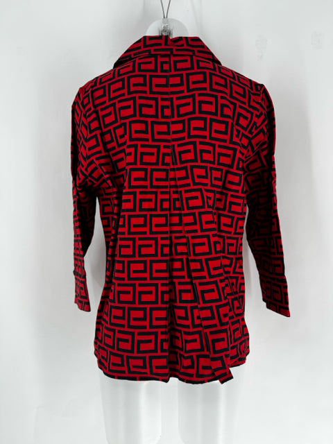 Size S BOHO CHIC Red Shirt