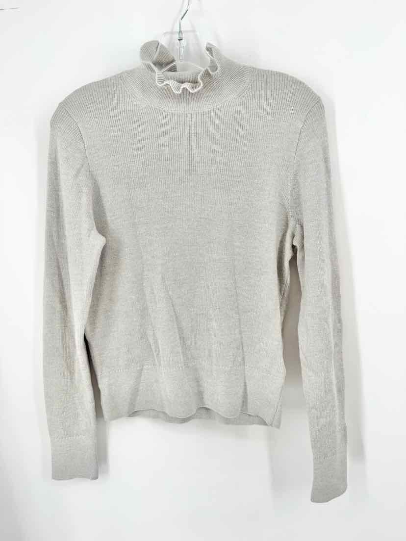 Size L J Crew Silver Sweater