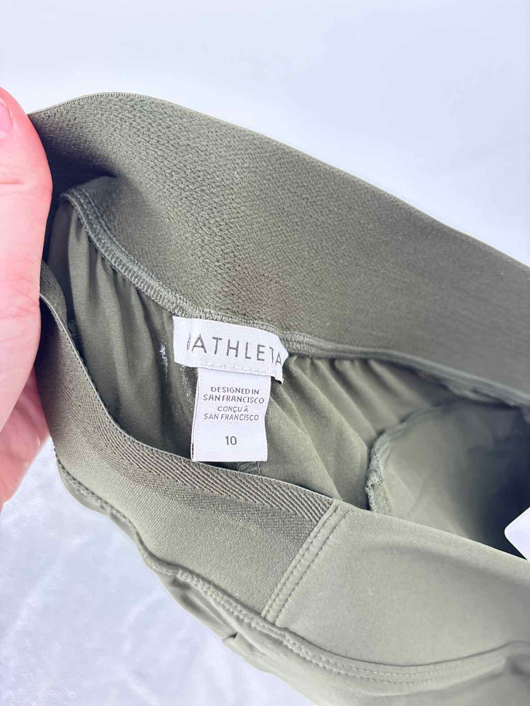 Size 10 Athleta Olive Pants