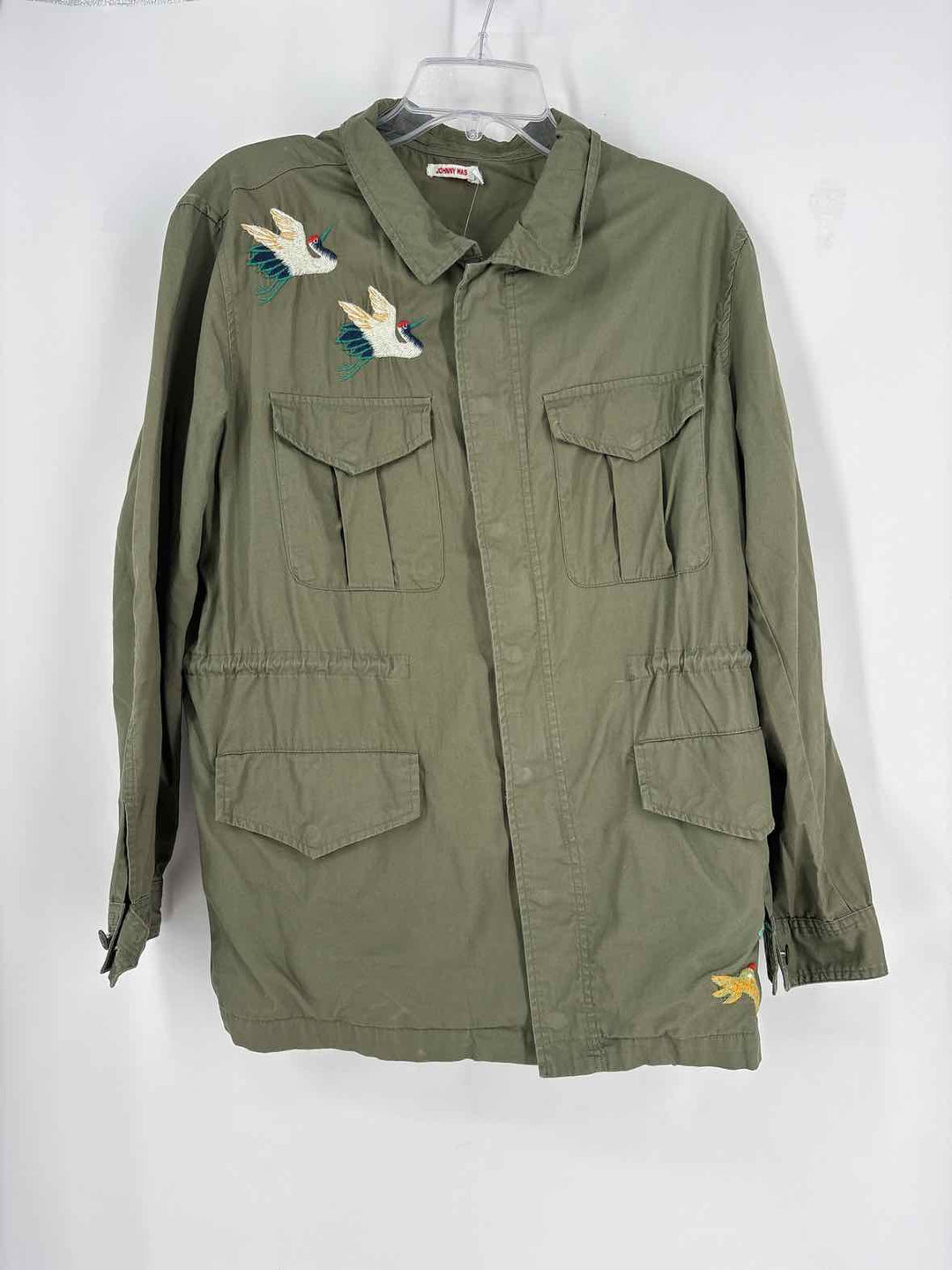 Size M Johnny Was Olive Shirt