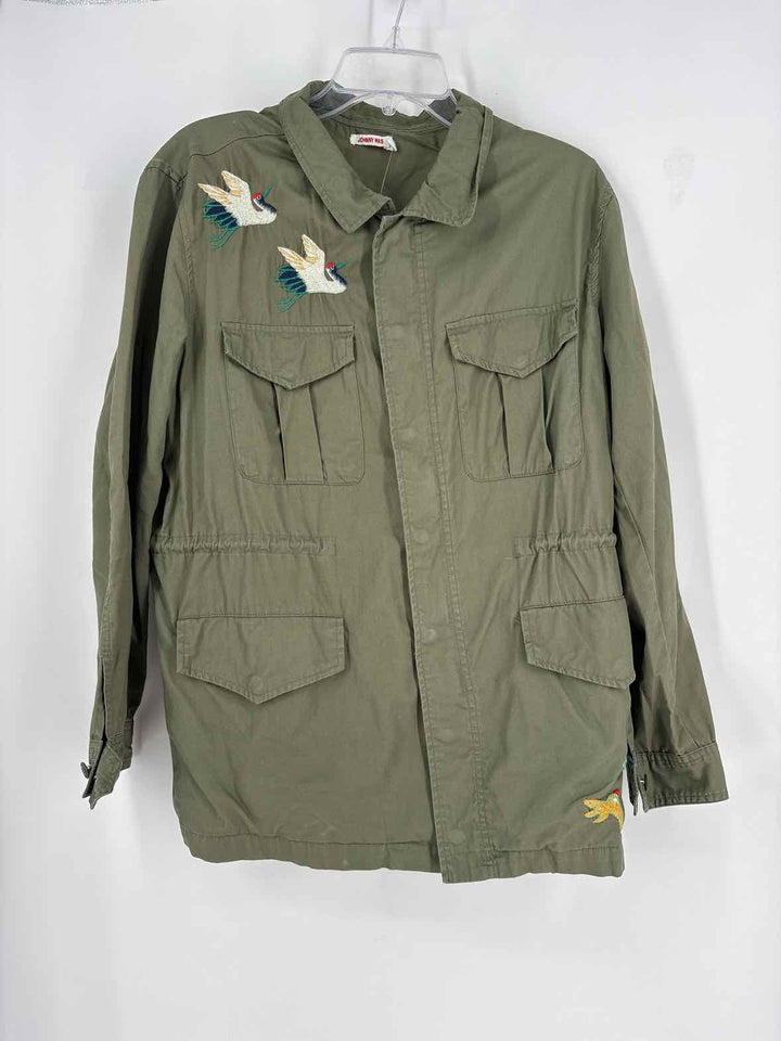Size M Johnny Was Olive Shirt