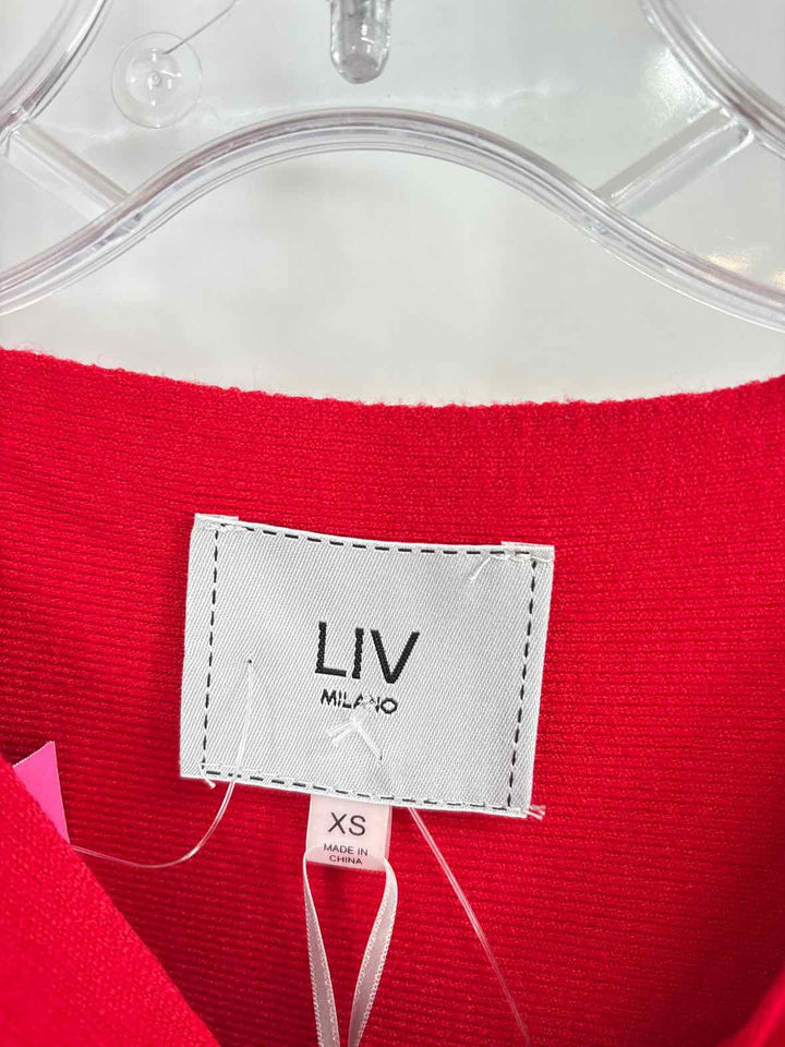 Size XS Red Sweater