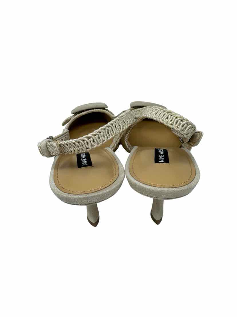 Shoe Size 9 Nine West Cream Pumps