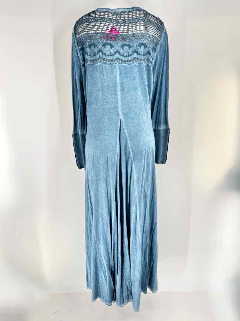Size XL SOFT SURROUNDINGS Blue Dress