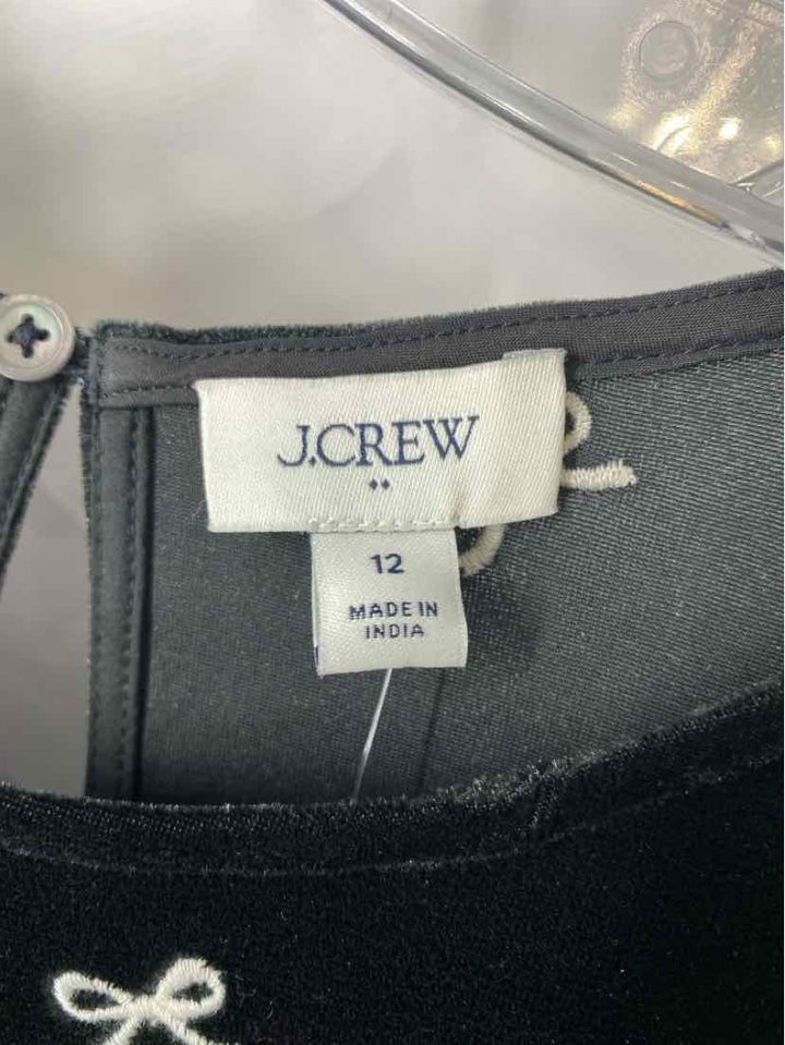 Size 12 J Crew Black Dress