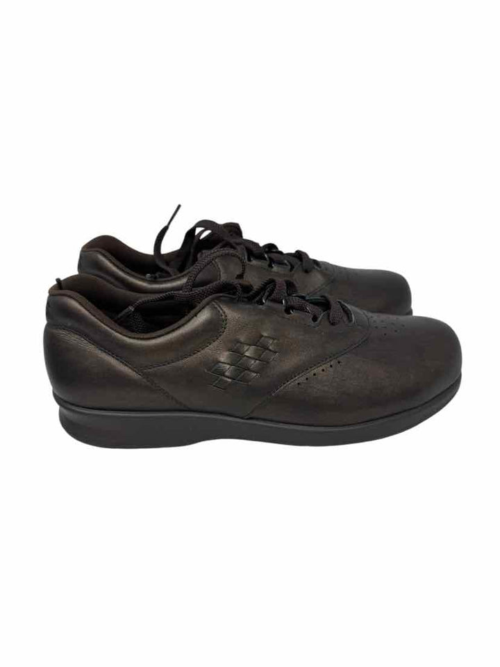 Shoe Size 9.5 SAS Bronze Leather Sneakers