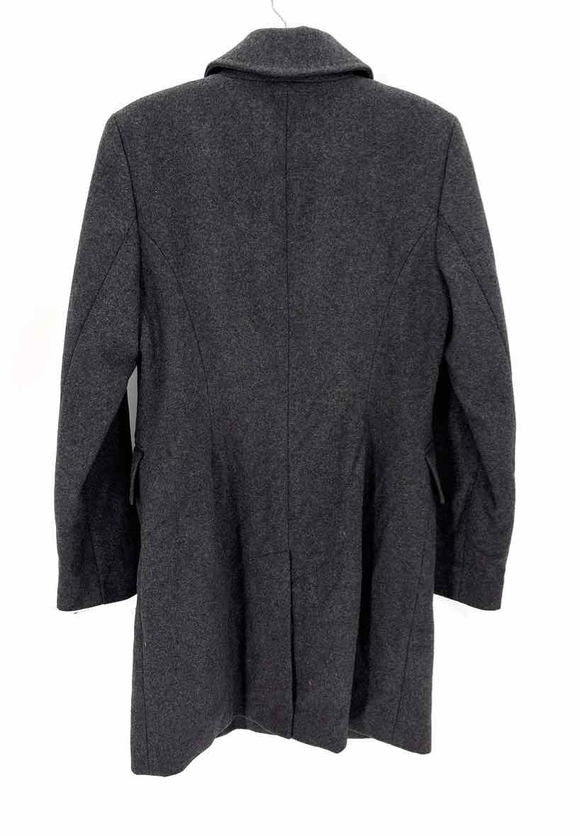 Size S INC Charcoal Wool Coat