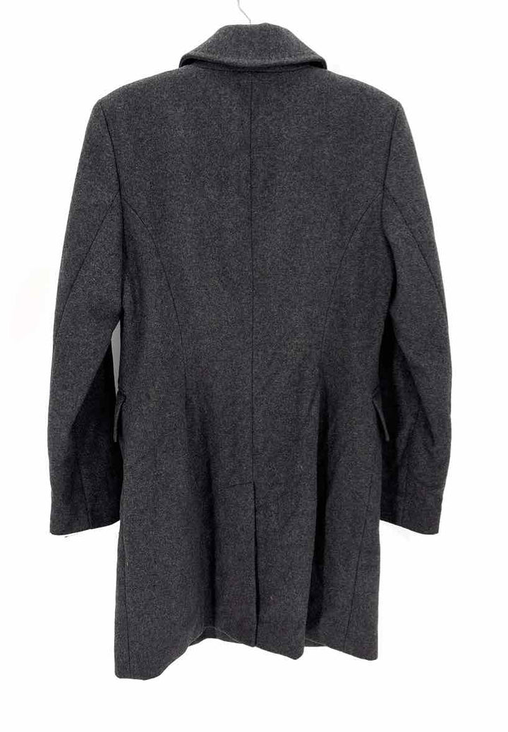 Size S INC Charcoal Wool Coat