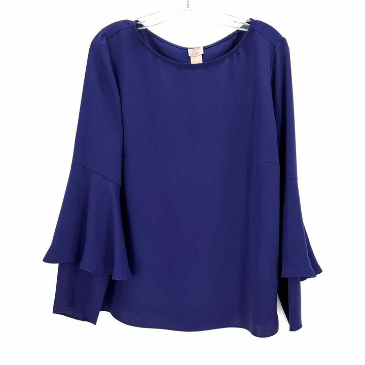 Size L Chico's Purple Shirt