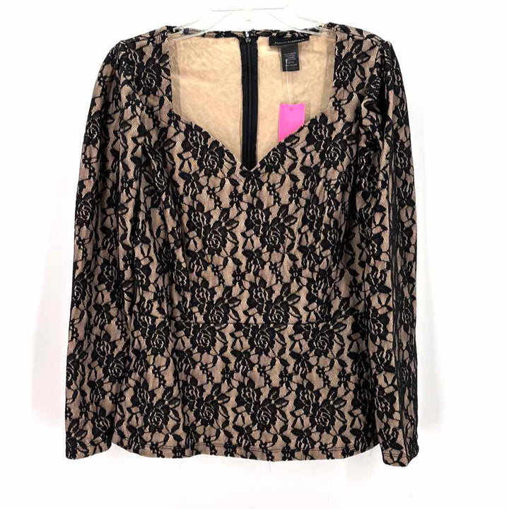 Size 10 Ashley Stewart Multi-Color Lace 2 PC Dress