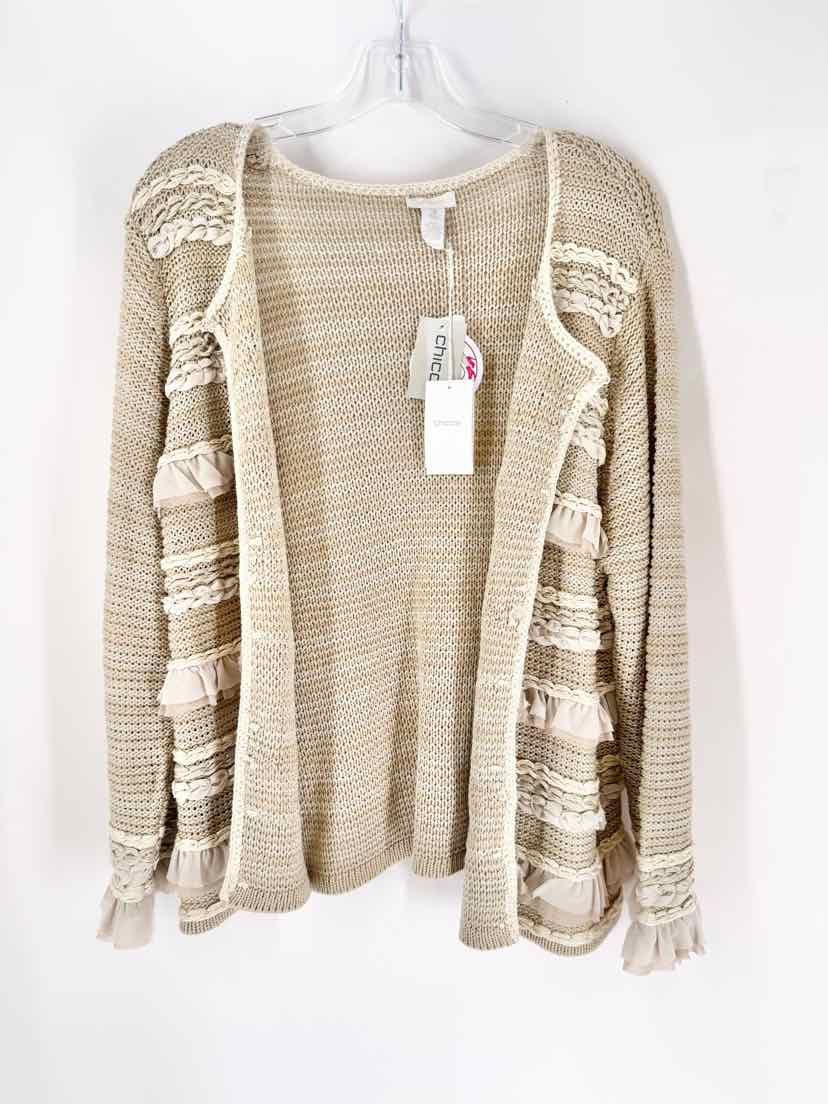 Size XL Chico's Tan Sweater