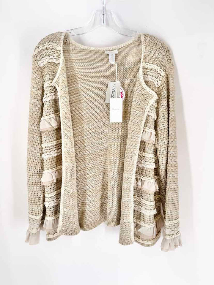 Size XL Chico's Tan Sweater