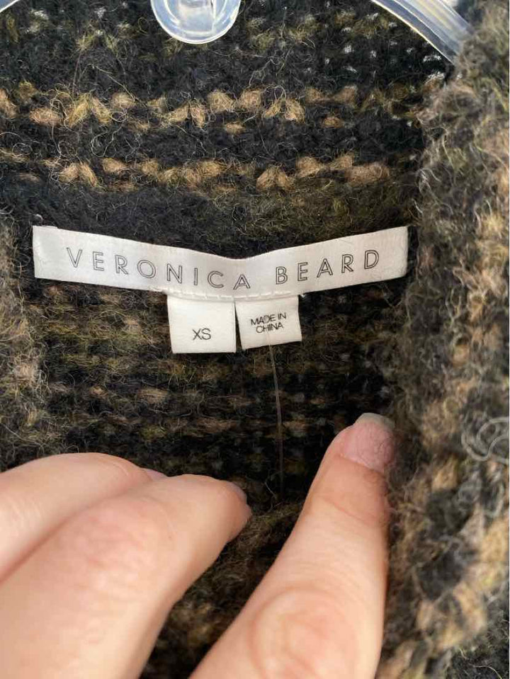 Size XS VERONICA BEARD Olive Sweater