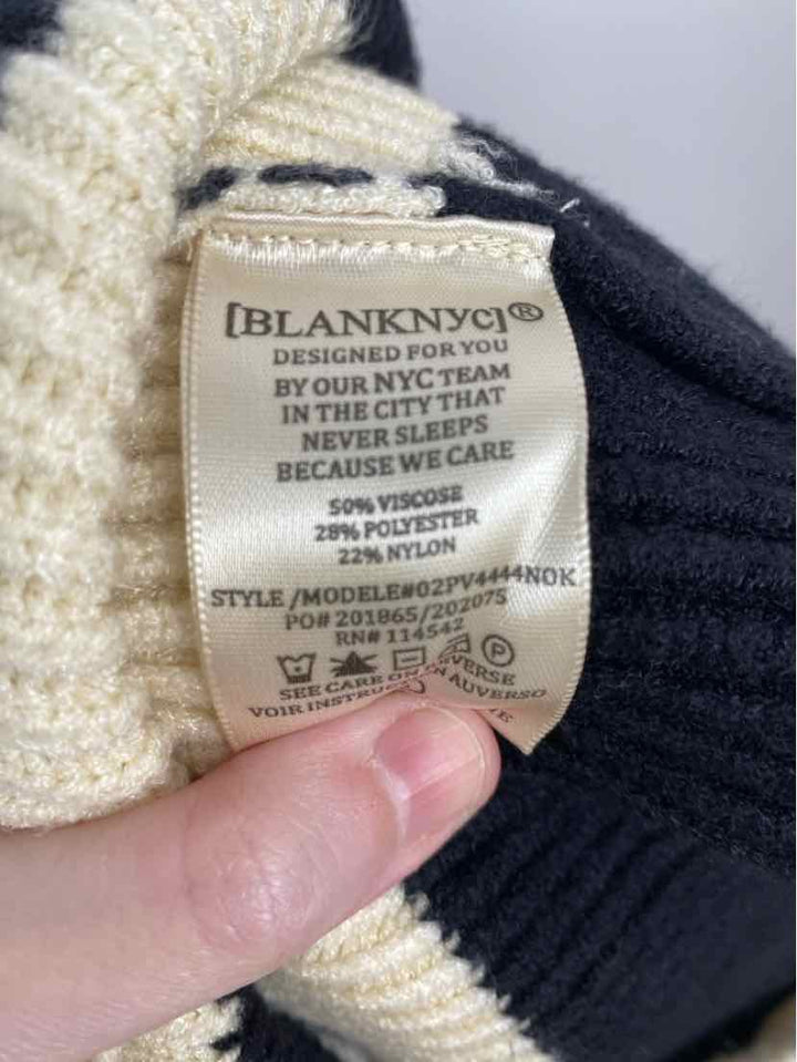 Size L BLANK NYC Ivory Sweater