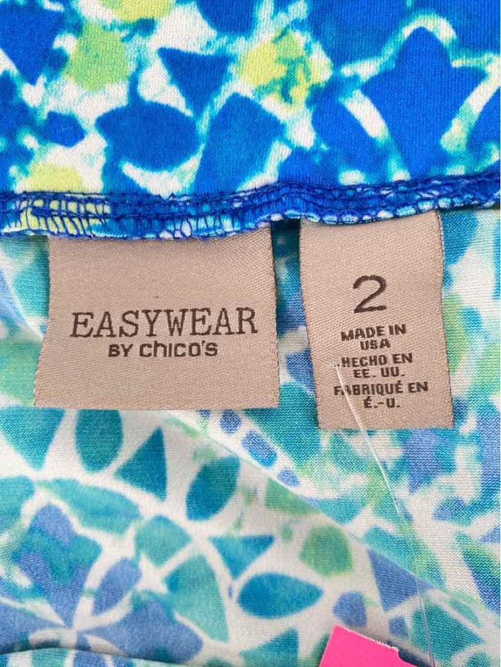 Size L Chico's Blue Skirt