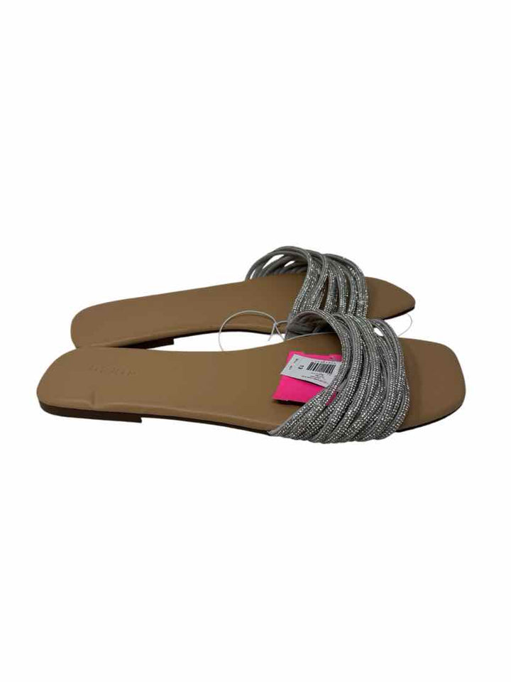 Shoe Size 13 Torrid Silver Sandals