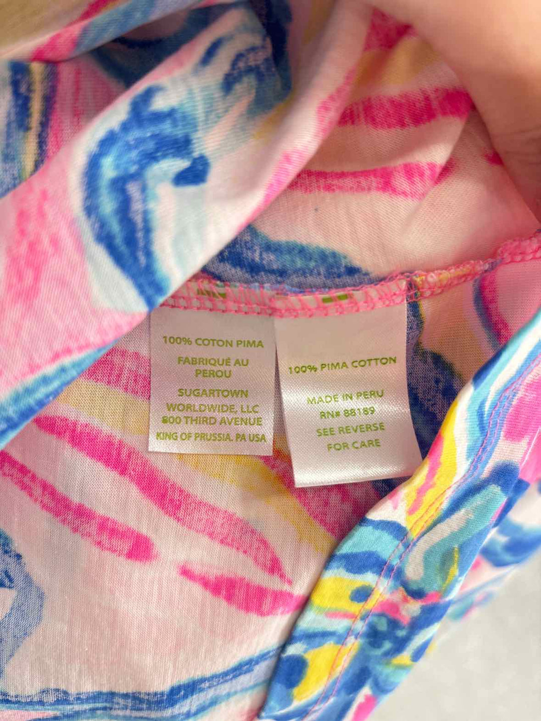 Size S Lilly Pulitzer Multi-Color Dress