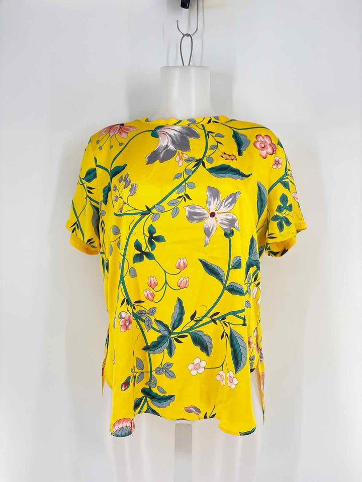 Size M LOFT Yellow Shirt