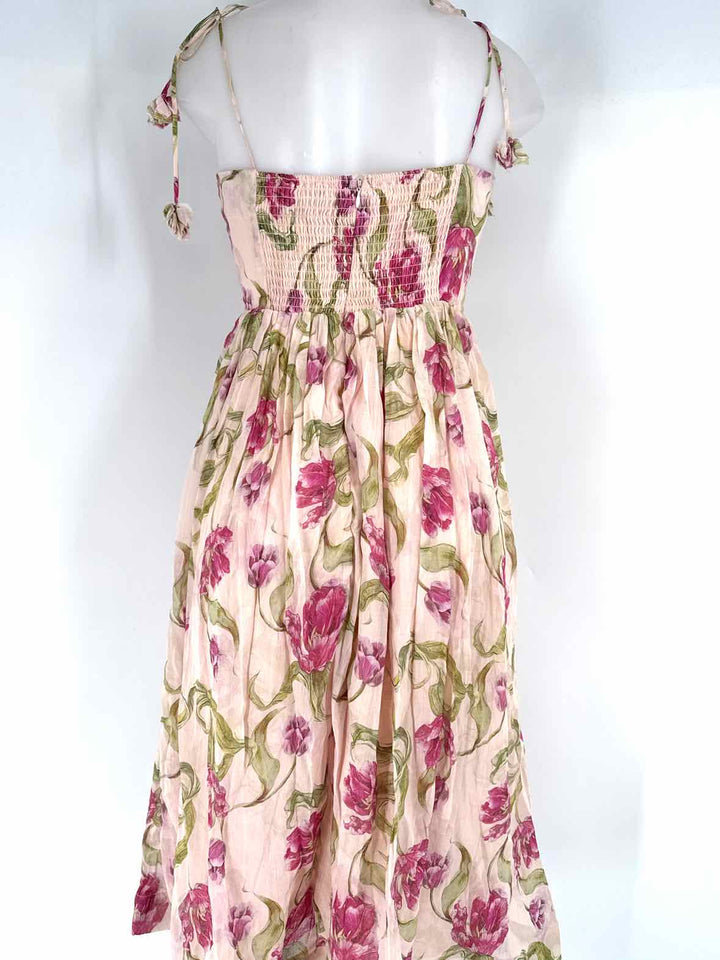 Size S PINK PRINT Dress