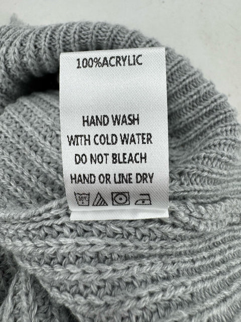 Size S Gray Knit Sweater