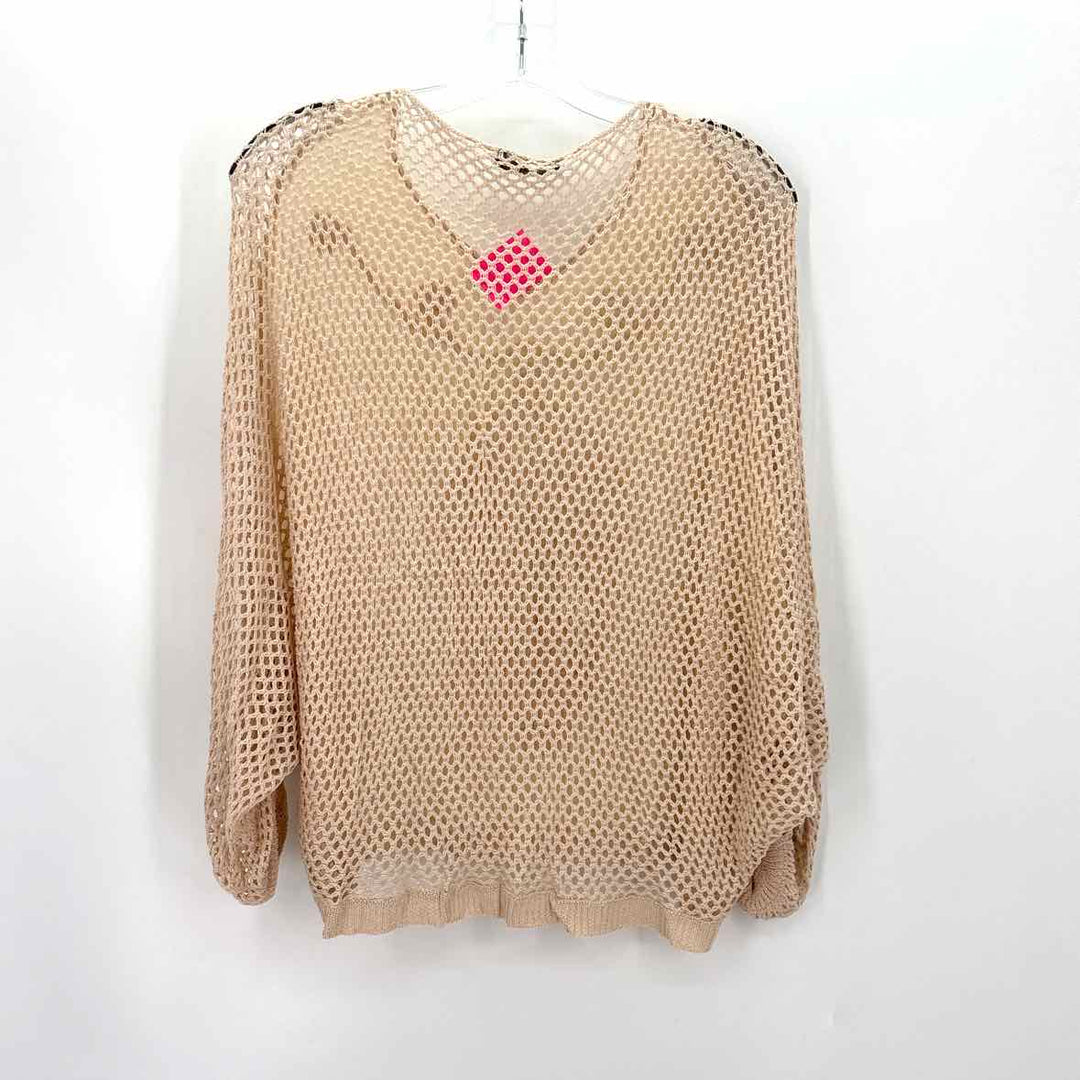 Size S Tan Knit Shirt