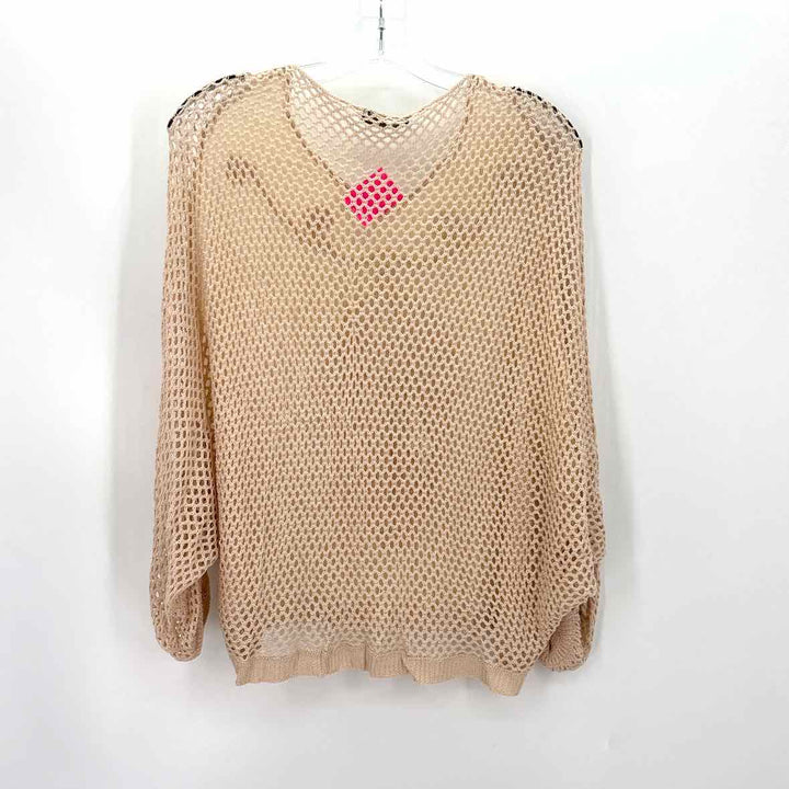 Size S Tan Knit Shirt
